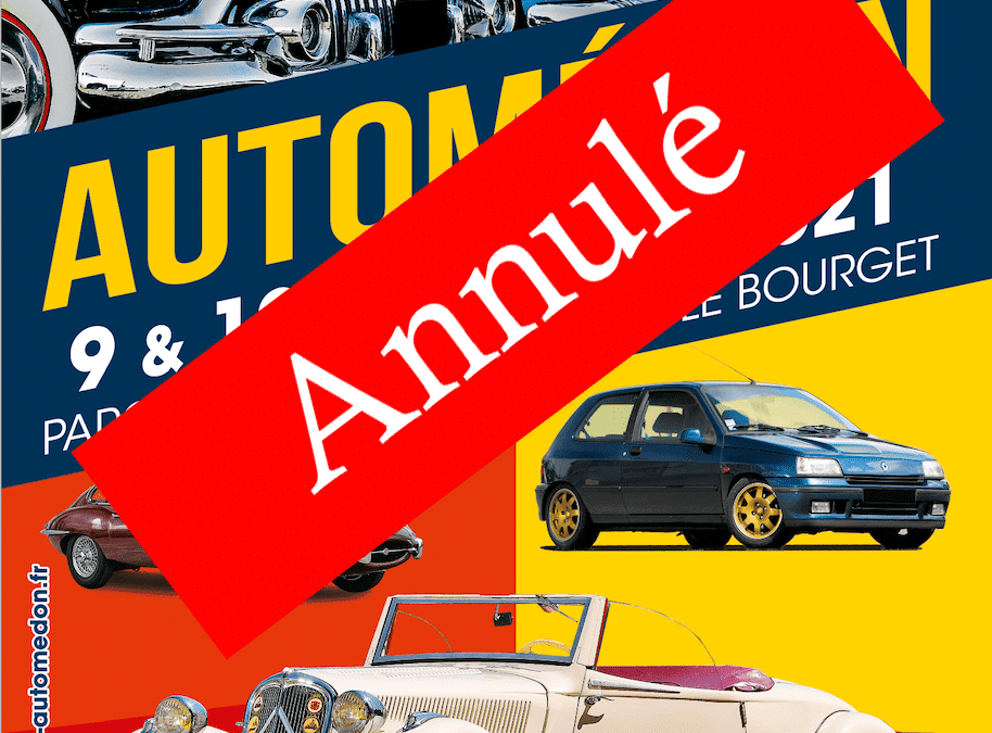 Annulation Automédon octobre 2021