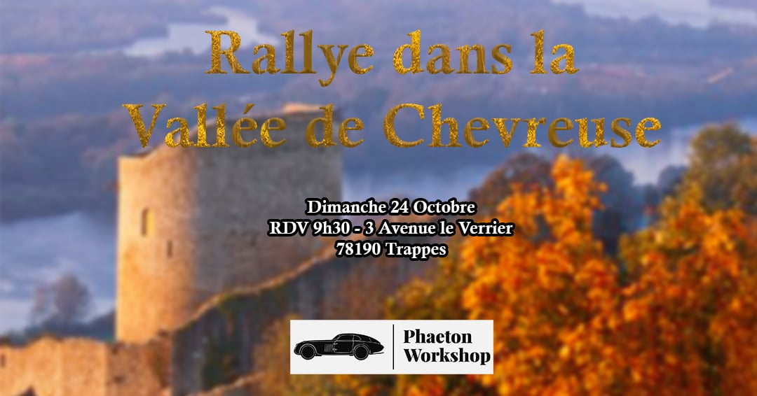 Rallye dans la vallée de Chevreuse – Dimanche 24 Octobre