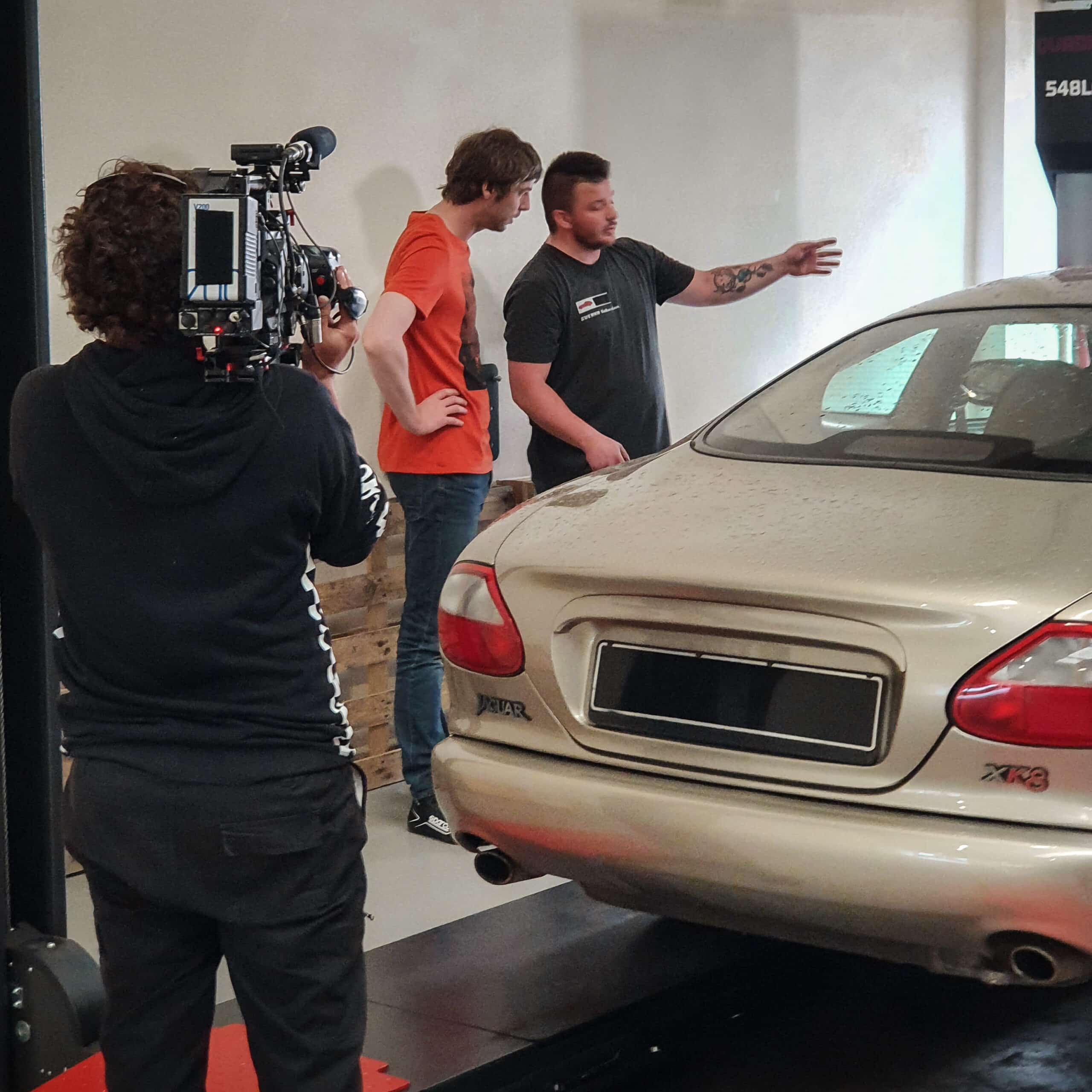 WD-Jaguar-Seb Aurel et Jag Wheeler Dealers France-Jaguar xk8