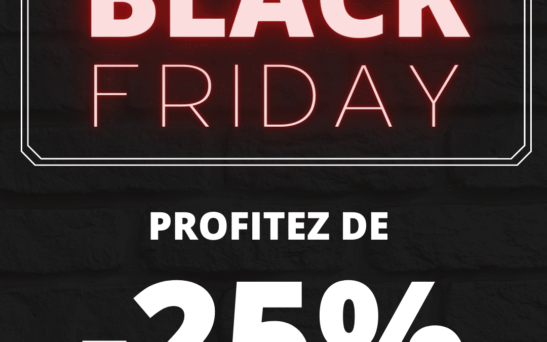 🚨 Black Friday aussi pour nos anciennes 🚨