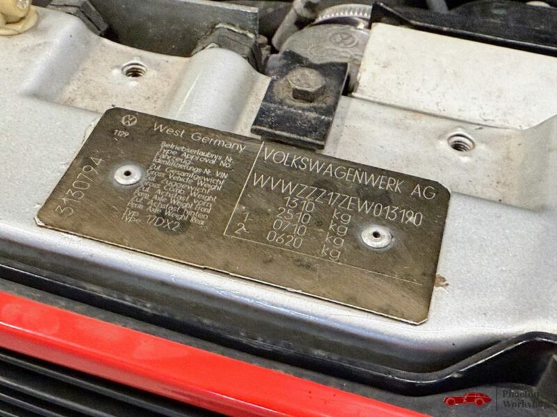 VOLKSWAGEN GOLF I GTI 1983