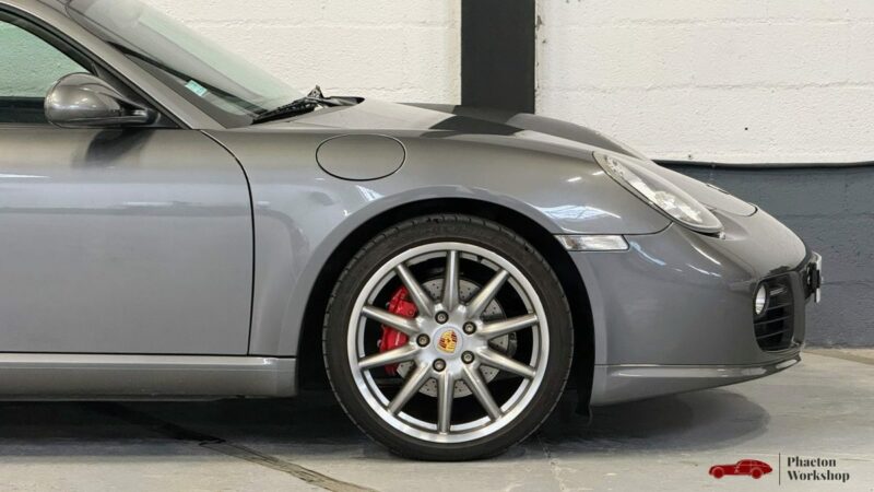 Porsche Cayman S 987.2  3.4 PDK – 320ch – Gris Meteor métallisé