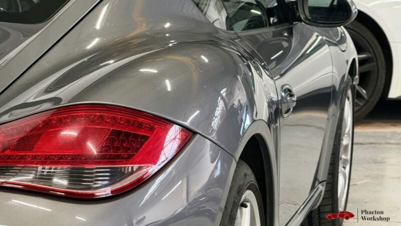 Porsche Cayman S 987.2  3.4 PDK – 320ch – Gris Meteor métallisé