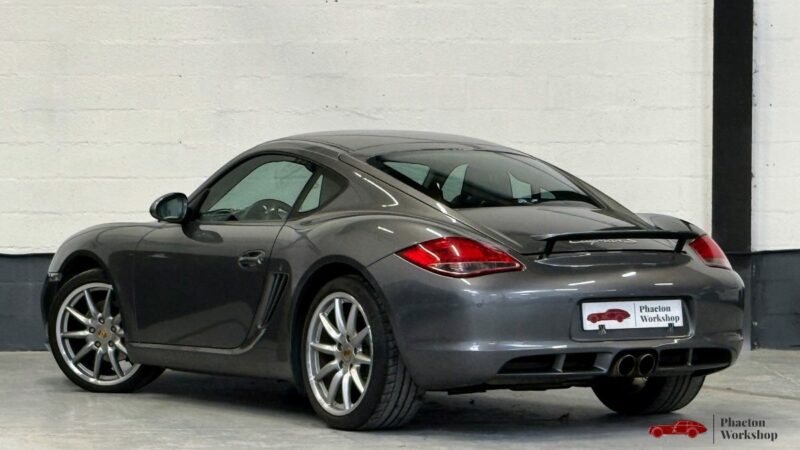 Porsche Cayman S 987.2  3.4 PDK – 320ch – Gris Meteor métallisé