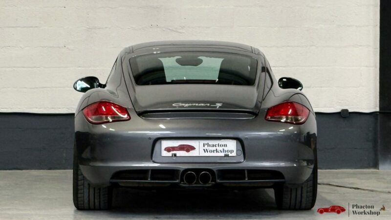 Porsche Cayman S 987.2  3.4 PDK – 320ch – Gris Meteor métallisé