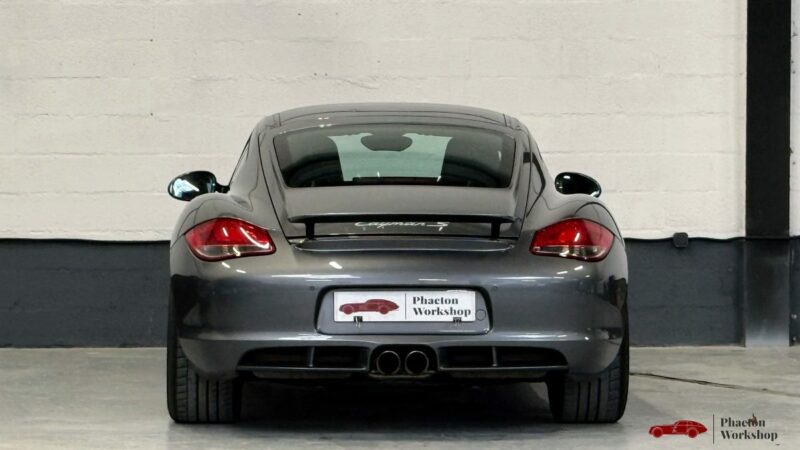 Porsche Cayman S 987.2  3.4 PDK – 320ch – Gris Meteor métallisé