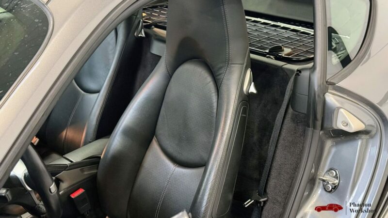 Porsche Cayman S 987.2  3.4 PDK – 320ch – Gris Meteor métallisé