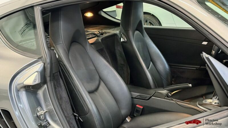 Porsche Cayman S 987.2  3.4 PDK – 320ch – Gris Meteor métallisé