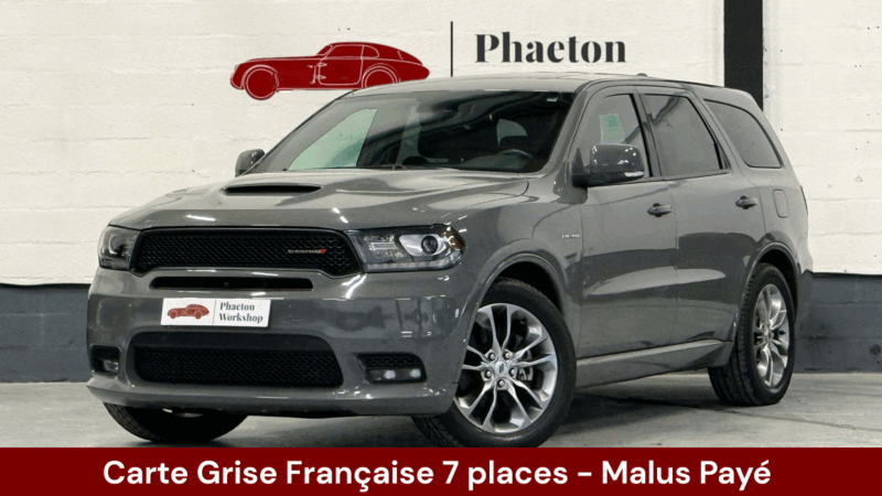 DODGE DURANGO R/T 5.7L HEMI V8 | 365CH | BOÎTE AUTO | 7 PLACES | PAS DE MALUS