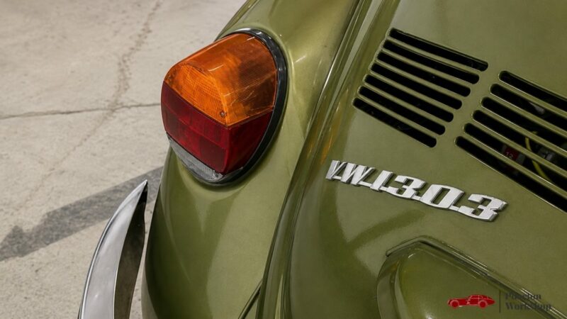 Volkswagen Coccinelle 1303 – 1650 cm³ WEBER – Restomod Mecanic – Green Moss - 4 Freins à disques