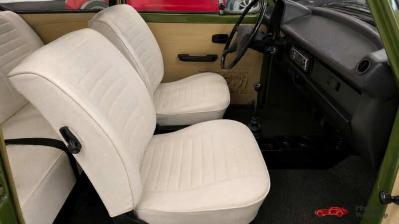 Volkswagen Coccinelle 1303 – 1650 cm³ WEBER – Restomod Mecanic – Green Moss - 4 Freins à disques