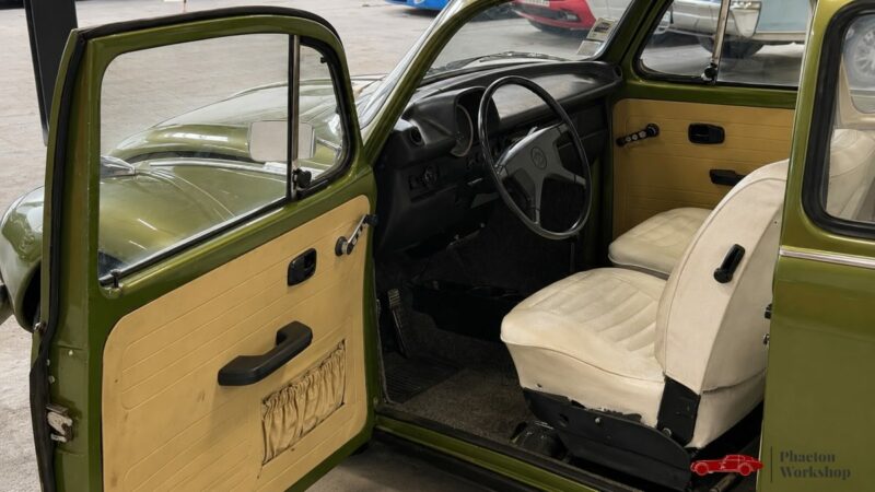 Volkswagen Coccinelle 1303 – 1650 cm³ WEBER – Restomod Mecanic – Green Moss - 4 Freins à disques