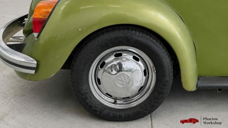 Volkswagen Coccinelle 1303 – 1650 cm³ WEBER – Restomod Mecanic – Green Moss - 4 Freins à disques