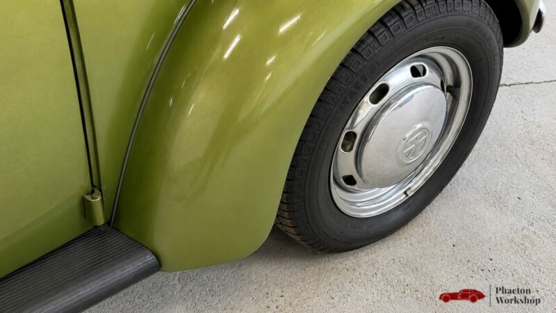 Volkswagen Coccinelle 1303 – 1650 cm³ WEBER – Restomod Mecanic – Green Moss - 4 Freins à disques