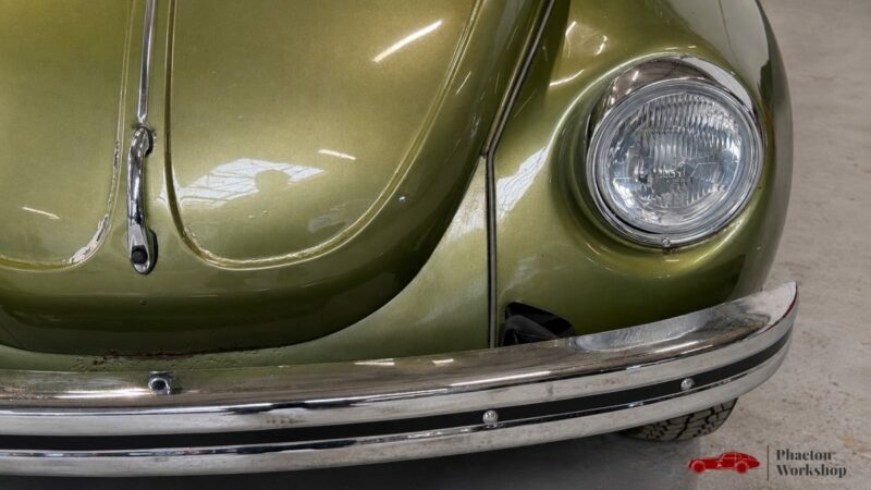 Volkswagen Coccinelle 1303 – 1650 cm³ WEBER – Restomod Mecanic – Green Moss - 4 Freins à disques