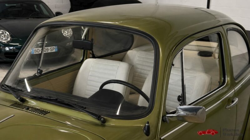 Volkswagen Coccinelle 1303 – 1650 cm³ WEBER – Restomod Mecanic – Green Moss - 4 Freins à disques