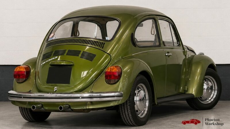 Volkswagen Coccinelle 1303 – 1650 cm³ WEBER – Restomod Mecanic – Green Moss - 4 Freins à disques
