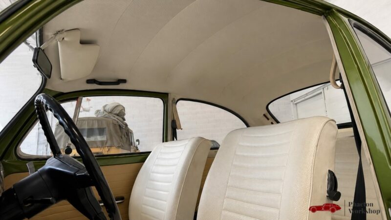 Volkswagen Coccinelle 1303 – 1650 cm³ WEBER – Restomod Mecanic – Green Moss - 4 Freins à disques
