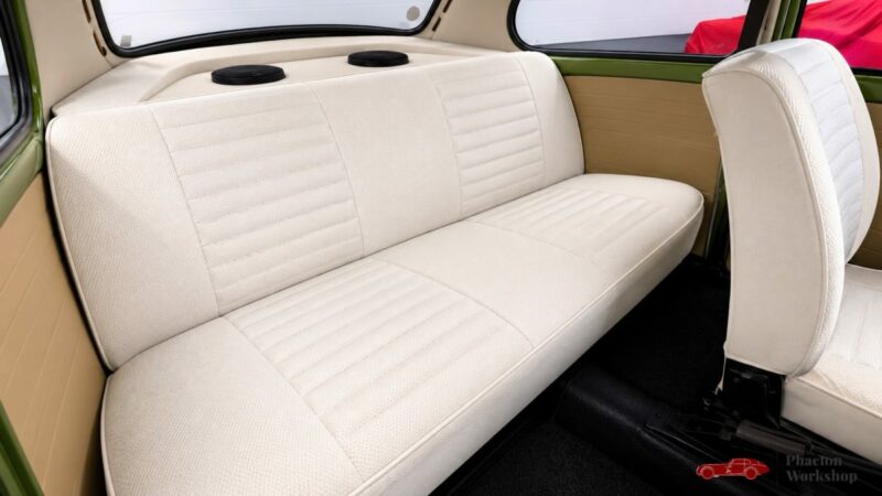 Volkswagen Coccinelle 1303 – 1650 cm³ WEBER – Restomod Mecanic – Green Moss - 4 Freins à disques