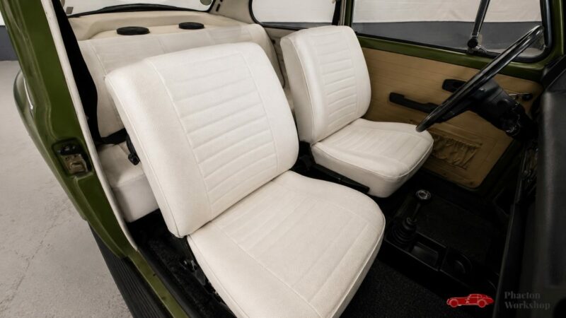 Volkswagen Coccinelle 1303 – 1650 cm³ WEBER – Restomod Mecanic – Green Moss - 4 Freins à disques