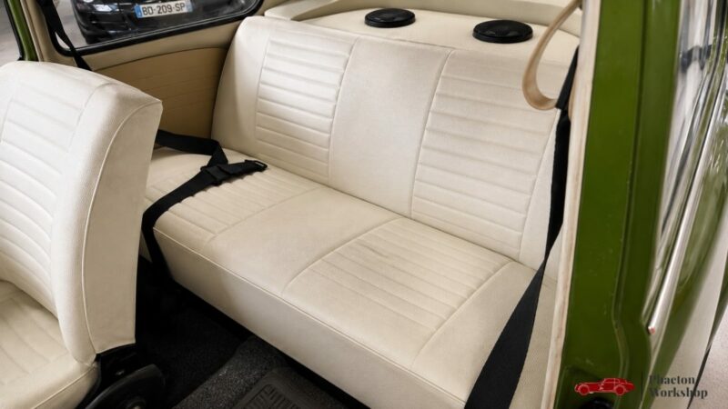Volkswagen Coccinelle 1303 – 1650 cm³ WEBER – Restomod Mecanic – Green Moss - 4 Freins à disques