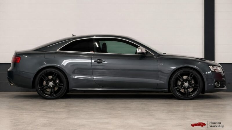 AUDI S5 COUPE V8 4.2L FSI QUATTRO 352 CH | BVM | CUIR ROUGE | B&O | TOIT OUVRANT | FRANCAISE