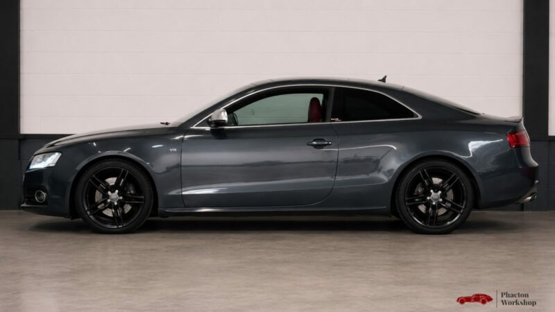 AUDI S5 COUPE V8 4.2L FSI QUATTRO 352 CH | BVM | CUIR ROUGE | B&O | TOIT OUVRANT | FRANCAISE