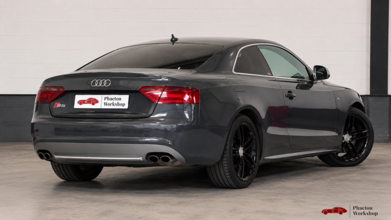 AUDI S5 COUPE V8 4.2L FSI QUATTRO 352 CH | BVM | CUIR ROUGE | B&O | TOIT OUVRANT | FRANCAISE
