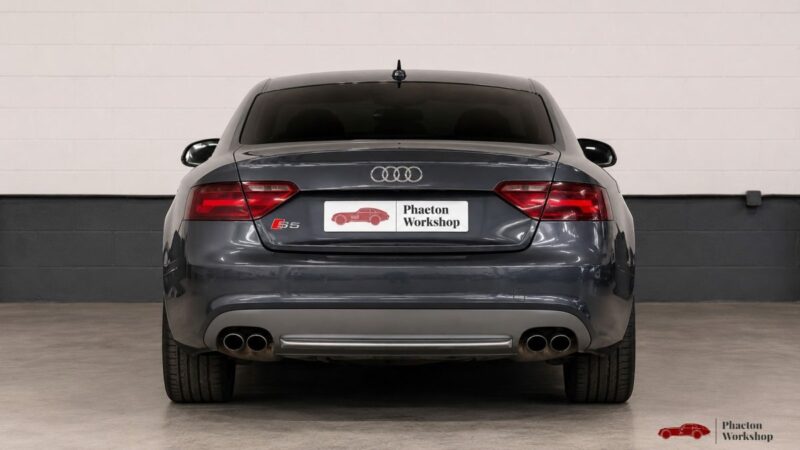 AUDI S5 COUPE V8 4.2L FSI QUATTRO 352 CH | BVM | CUIR ROUGE | B&O | TOIT OUVRANT | FRANCAISE
