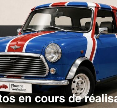 MINI CLASSIC 1984 – SÉRIE SPÉCIALE UNION JACK – RÉPLIQUE RARE – 39 200 KM